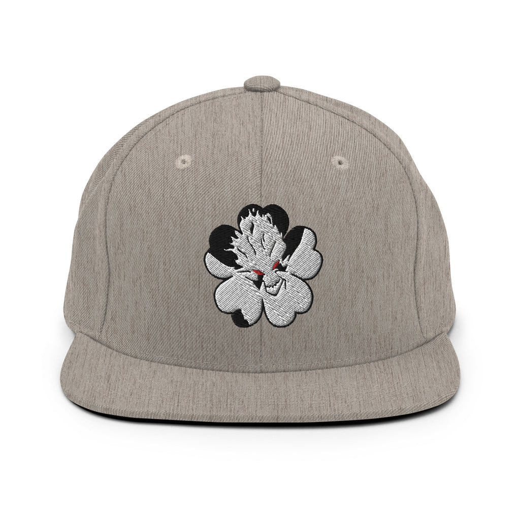 Structured Wool-Blend Snapback Hat