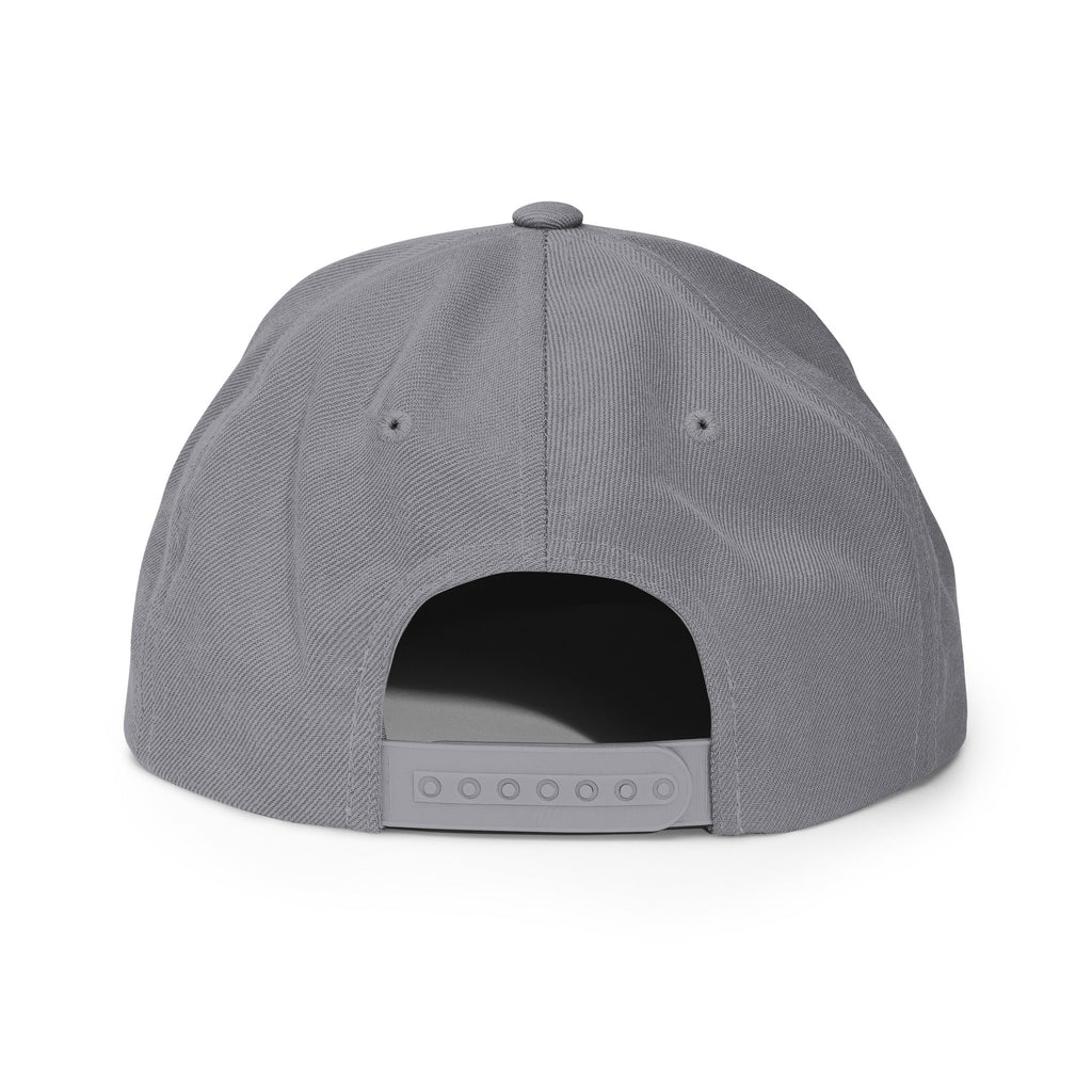 Structured Wool-Blend Snapback Hat