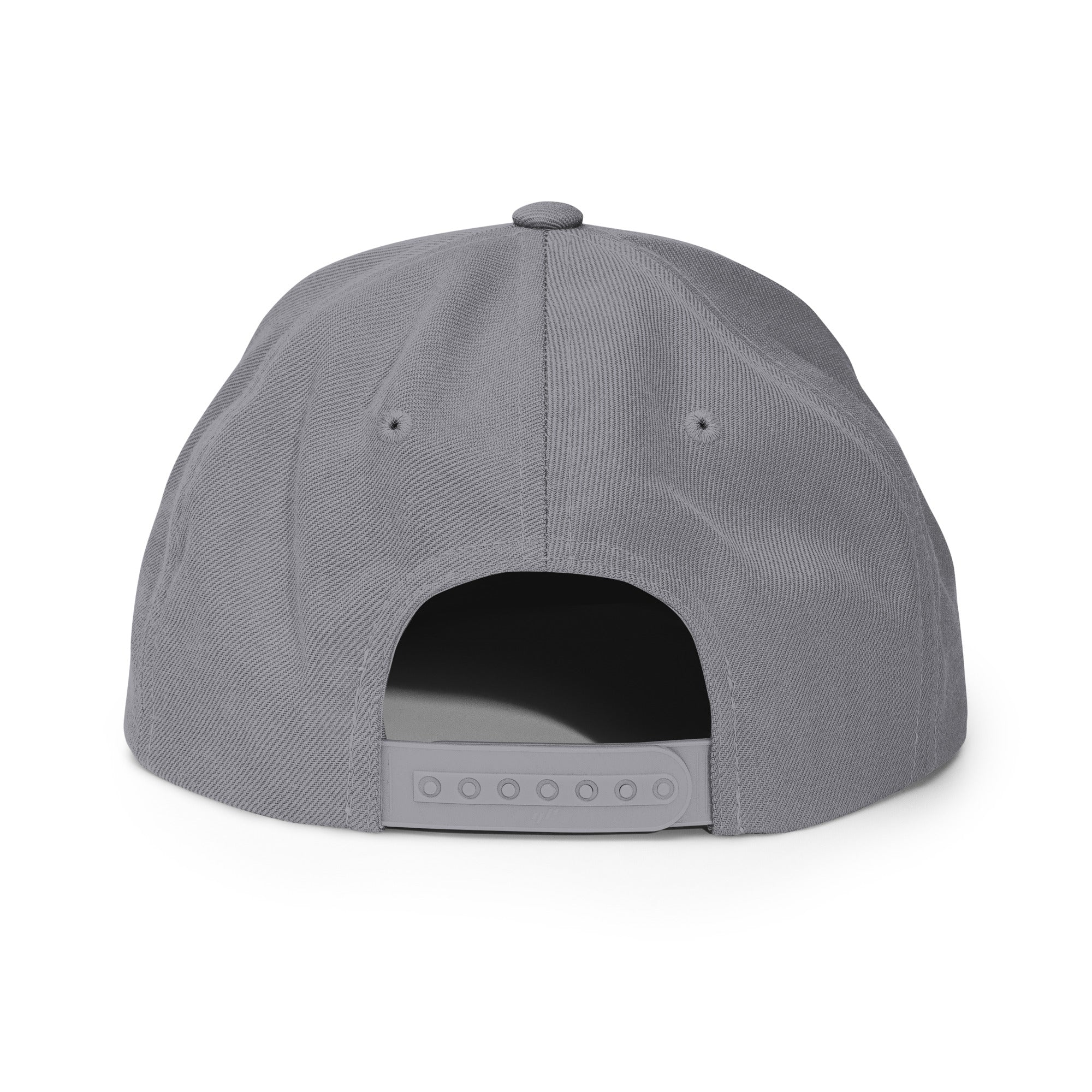 Structured Wool-Blend Snapback Hat