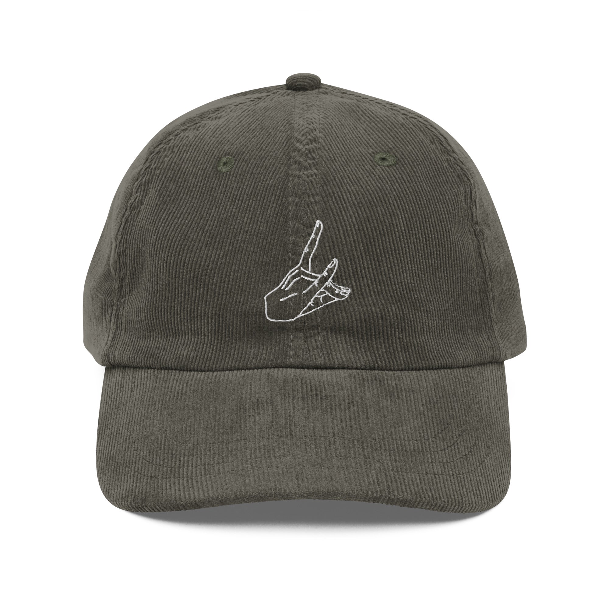 Unstructured Cotton Corduroy Cap